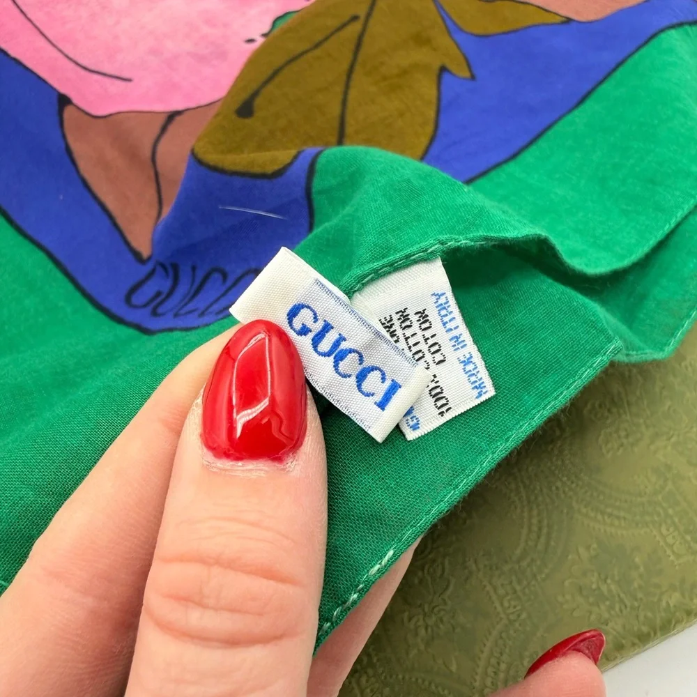 Gucci Extra Large Tropical Scarf/Wrap - Picture 4 of 6